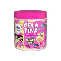 Gelatina Capilar Salon Line Kids Vanilla Vibes 550g Gelatina Capilar Salon Line Kids Vanilla Vibes 550g
