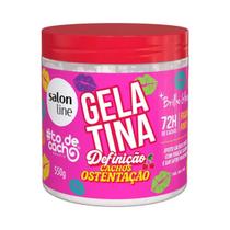 Gelatina Capilar Salon Line To De Cacho Ostentacao Fixacao Maxima Gelatina Capilar Salon Line To De Cacho Ostentacao Fixacao Maxima