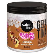 Gelatina Capilar Salon Line Tô de Cachos Linhaça 550g