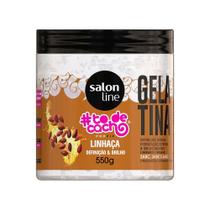 Gelatina Capilar Salon Line Todecacho Linhaça 550gr
