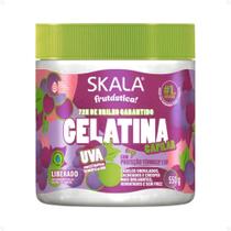 Gelatina Capilar Skala Frutástica! Uva Com Proteção Térmica 550g Gelatina Capilar Skala Frutástica! Uva Com Proteção Térmica 550g