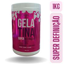 Gelatina Capilar Super Definição e Fixação Intensa Hidralize 1kg Gelatina Capilar Super Definição e Fixação Intensa Hidralize 1kg