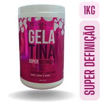 Gelatina Capilar Super Definição Hidralize 1kg Ação Antifrizz