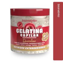 Gelatina condicionante capilar 500 gramas Gelatina condicionante capilar 500 gramas