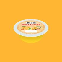 Gelatina De Algas Sabor Abacaxi 70g Gelialgas