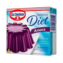 Gelatina de Amora Diet Dr. Oetker 12g