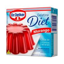Gelatina de Morango Diet Dr. Oetker 12g Gelatina de Morango Diet Dr. Oetker 12g