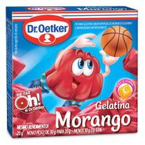 Gelatina de Morango Dr. Oetker 20g