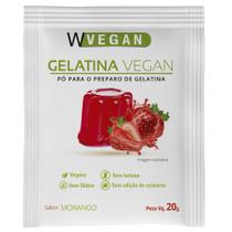 Gelatina de Morango Vegana WVegan 20g Gelatina de Morango Vegana WVegan 20g