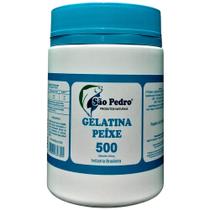 Gelatina De Peixe São Pedro 500 Capsulas