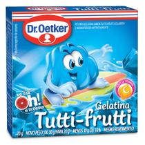 Gelatina de Tutti-Frutti Dr. Oetker 20g Gelatina de Tutti-Frutti Dr. Oetker 20g