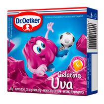 Gelatina de Uva Dr. Oetker 20g