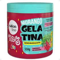 Gelatina Desembaraçante Salon Line Kids Morango 550G