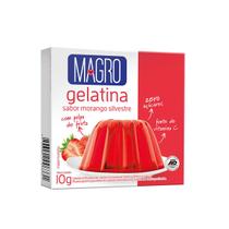 Gelatina Diet Sabor Morango Silvestre 10g - Magro