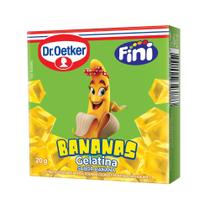 Gelatina Dr. Oetker Fini Bananas 20g Gelatina Dr. Oetker Fini Bananas 20g