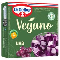 Gelatina Dr. Oetker Vegana Sabor Uva 20g