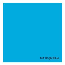 Gelatina E-Colour 141 Bright Blue Rosco 150141