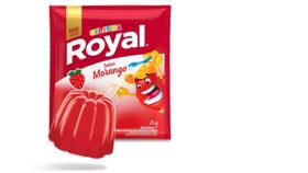 Gelatina Em Po Morango Royal Pacote 25g Kit 12 Pacotes Gelatina Em Po Morango Royal Pacote 25g Kit 12 Pacotes