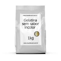 Gelatina em pó sem sabor 1Kg - 4well