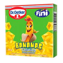 Gelatina Fini Bananas Dr. Oetker 20gr Gelatina Fini Bananas Dr. Oetker 20gr