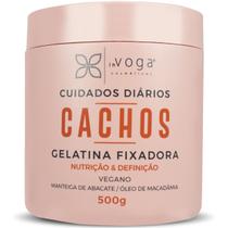 Gelatina Fixadora Cachos Nutrição e Definição 500g Voga