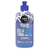 Gelatina Frizz Control Fixação Forte 310g - Salon Line