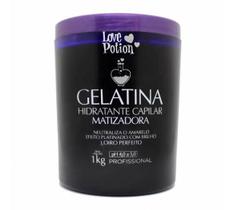 Gelatina Hidratante Capilar Matizadora 1kg Love Potion