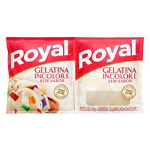 Gelatina Incolor Sem Sabor Royal 24g