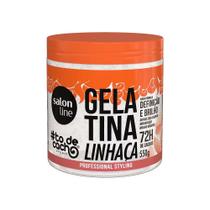 Gelatina Linhaça Definição E Brilho ToDeCacho 550g Salon Line