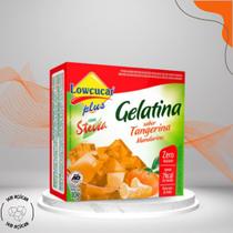 Gelatina lowcucar plus c/ stevia tangerina 10g