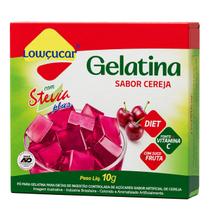 Gelatina Lowçucar Plus Com Stevia Sabor Cereja 10G Gelatina Lowçucar Plus Com Stevia Sabor Cereja 10G