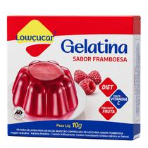 Gelatina Lowçucar Sabor Framboesa 10G Gelatina Lowçucar Sabor Framboesa 10G
