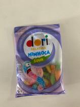 Gelatina minhoca sour