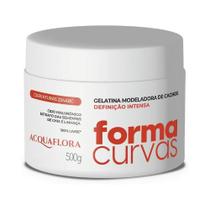 Gelatina Modela Acquaflora Forma Curvas Definição Suave 500g