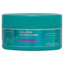 Gelatina Modeladora Cacho Mágico 240g Lowell Gelatina Modeladora Cacho Mágico 240g Lowell
