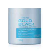 Gelatina Modeladora de Cachos Gold Black 500g - Amend