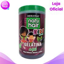 Gelatina Natuhair Hidratrat Açaí - Kids Vegano 1kg