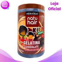 Gelatina Natuhair Hidratrat Chocolate - Kids Vegano 1kg