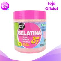Gelatina Natuhair SOS 3 em 1 500G