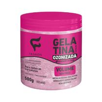 Gelatina Ozonizada Volume Sem Frizz 500g Fashion Gelatina Ozonizada Volume Sem Frizz 500g Fashion