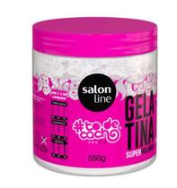 Gelatina para cabelo todecacho Salon Line 550g Vai Ter Volume Sim cabelo cacheado e liso