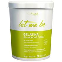 Gelatina Para Cabelos Cacheados Hidratante 1Kg