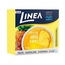 Gelatina Sabor Abacaxi Zero Açúcar Linea 10g