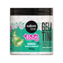 Gelatina Salon Line Babosa todecacho Volume e Hidratação 550g
