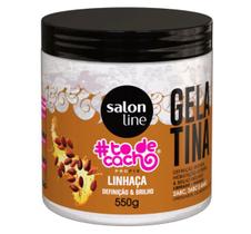 Gelatina Salon Line Linhaça todecacho 550g