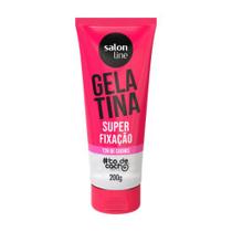 Gelatina Salon Line Tô de Cacho Super Fixação 200g