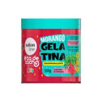 Gelatina Salon Line todecacho Kids Morango 550g