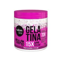 Gelatina Salon Line todecacho Super Volume 550G Gelatina Salon Line todecacho Super Volume 550G