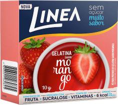 Gelatina Sem Açúcar De Morango 10g Linea