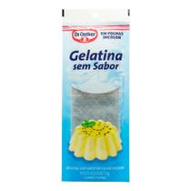 Gelatina Sem Sabor em Folha Dr. Oetker 10g Gelatina Sem Sabor em Folha Dr. Oetker 10g